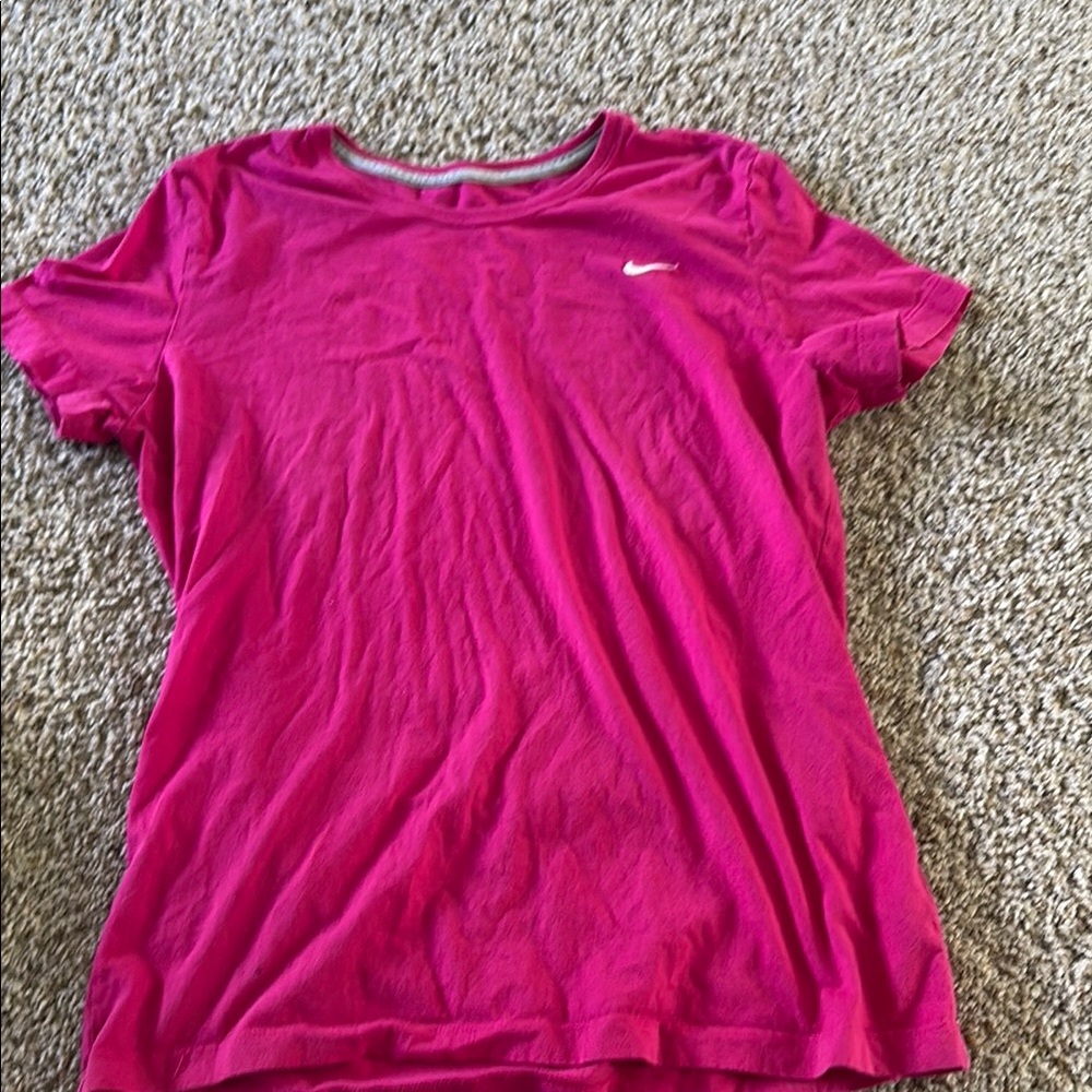 Nike Women's Pink T-Shirt